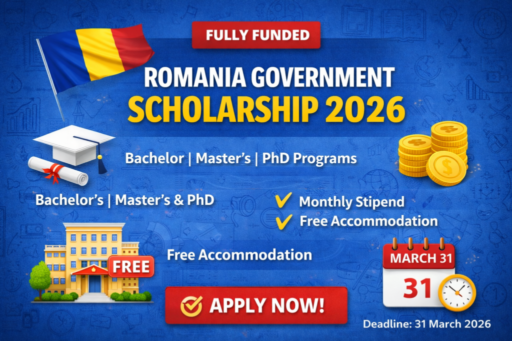 Romania Government Scholarship 2026