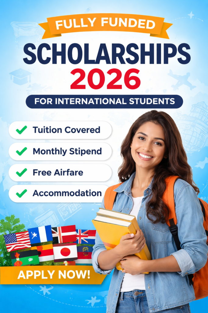Fully Funded Scholarships 2026